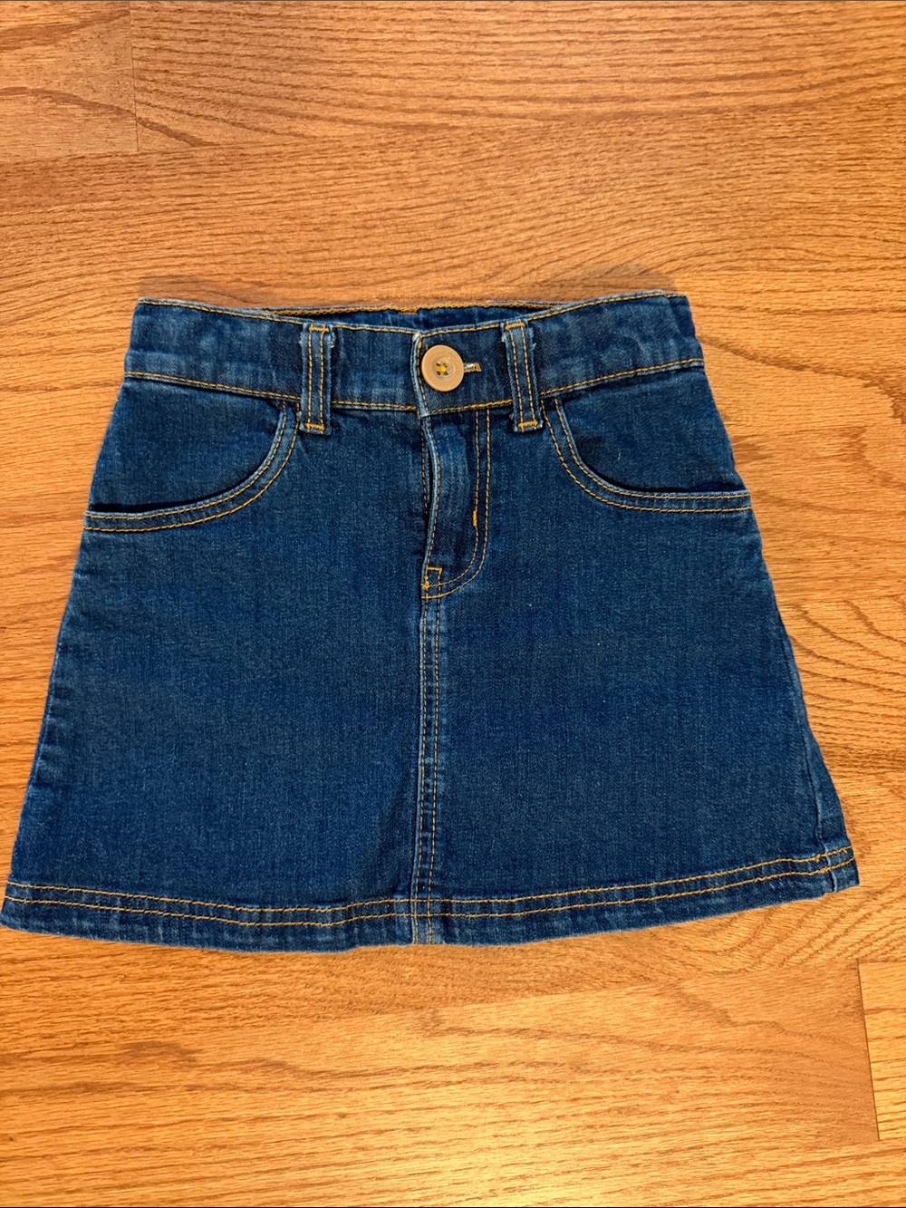 Petit Bateau Girls Jean skirt size 6 years